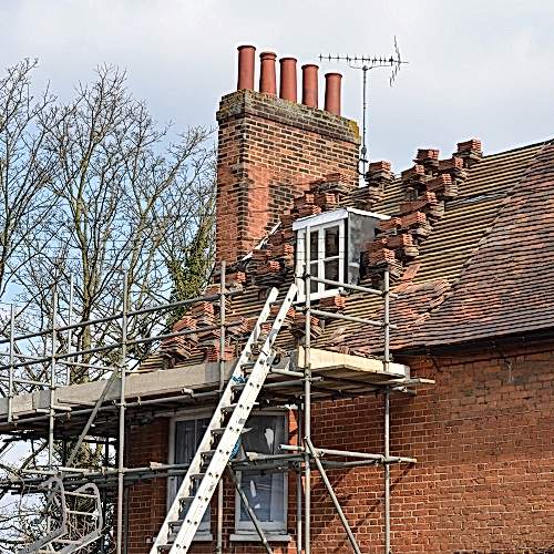 Roof survey photo