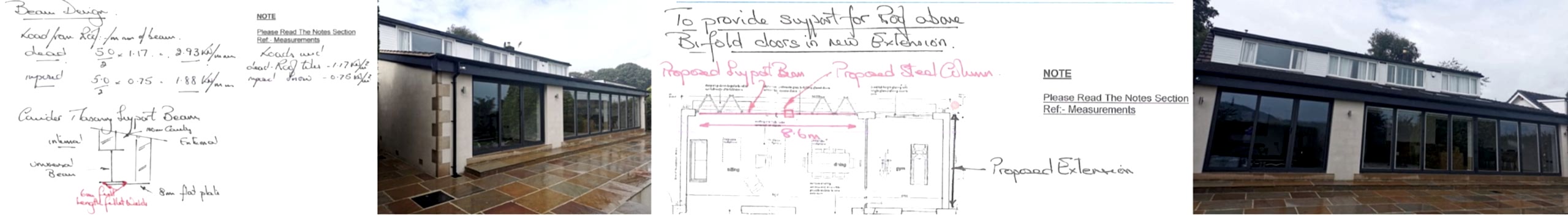 Beam calculation example from a structural engineer