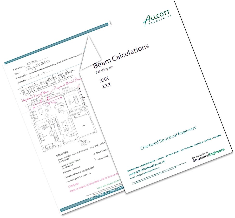 Beam design & calculations report
