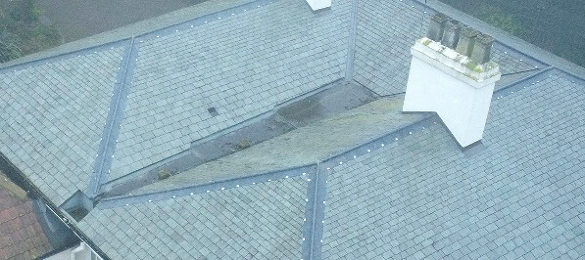 Lodge building survey roof